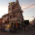 Popular local taco stand